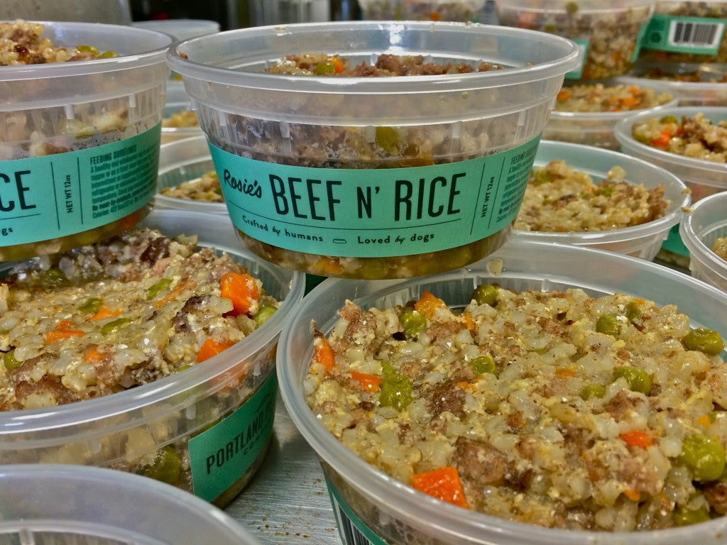 rosies beef n' rice homemade dog food