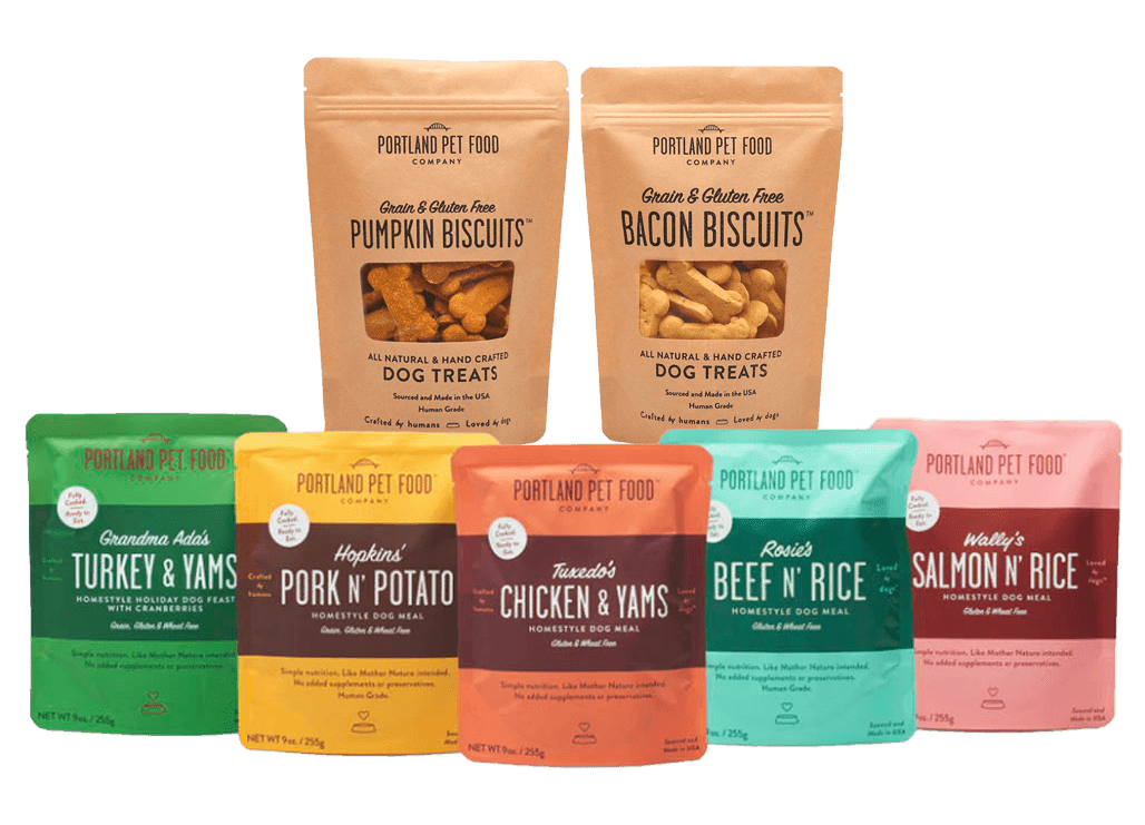 Dog Food Toppers And Dog Treats Variety Packs - Portland Pet Food Company