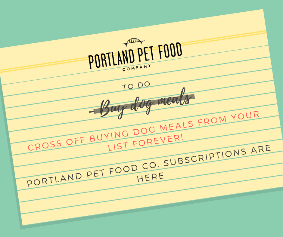 Our New Subscription Service is Here! - Portland Pet Food Company