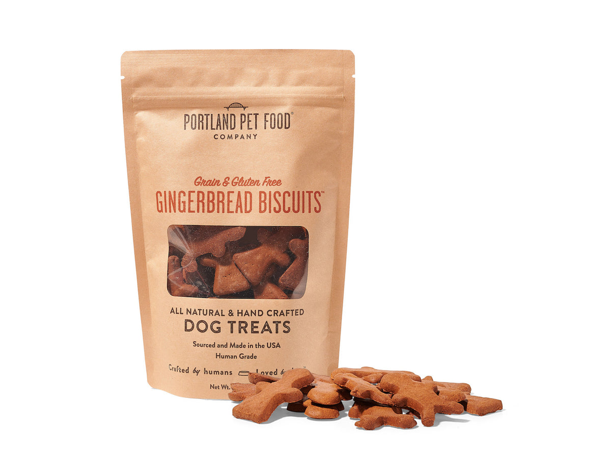 Gingerbread Dog Treats For Picky Eaters Gluten Grain Free Portland Pet Food Company