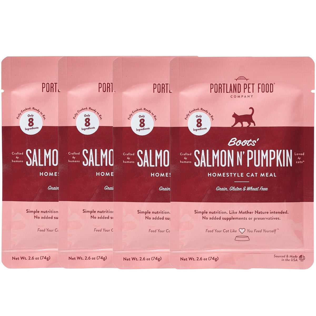 Salmon And Pumpkin Wet Cat Food Toppers | Healthy, Natural