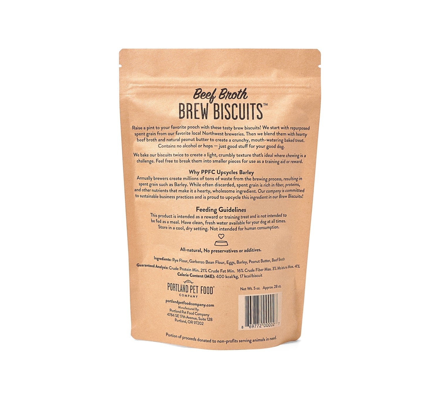 Brew Biscuit Pack - Portland Pet Food Company