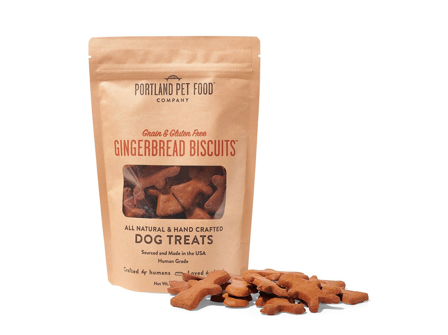 Grain & Gluten - Free Gingerbread Biscuits - Portland Pet Food Company