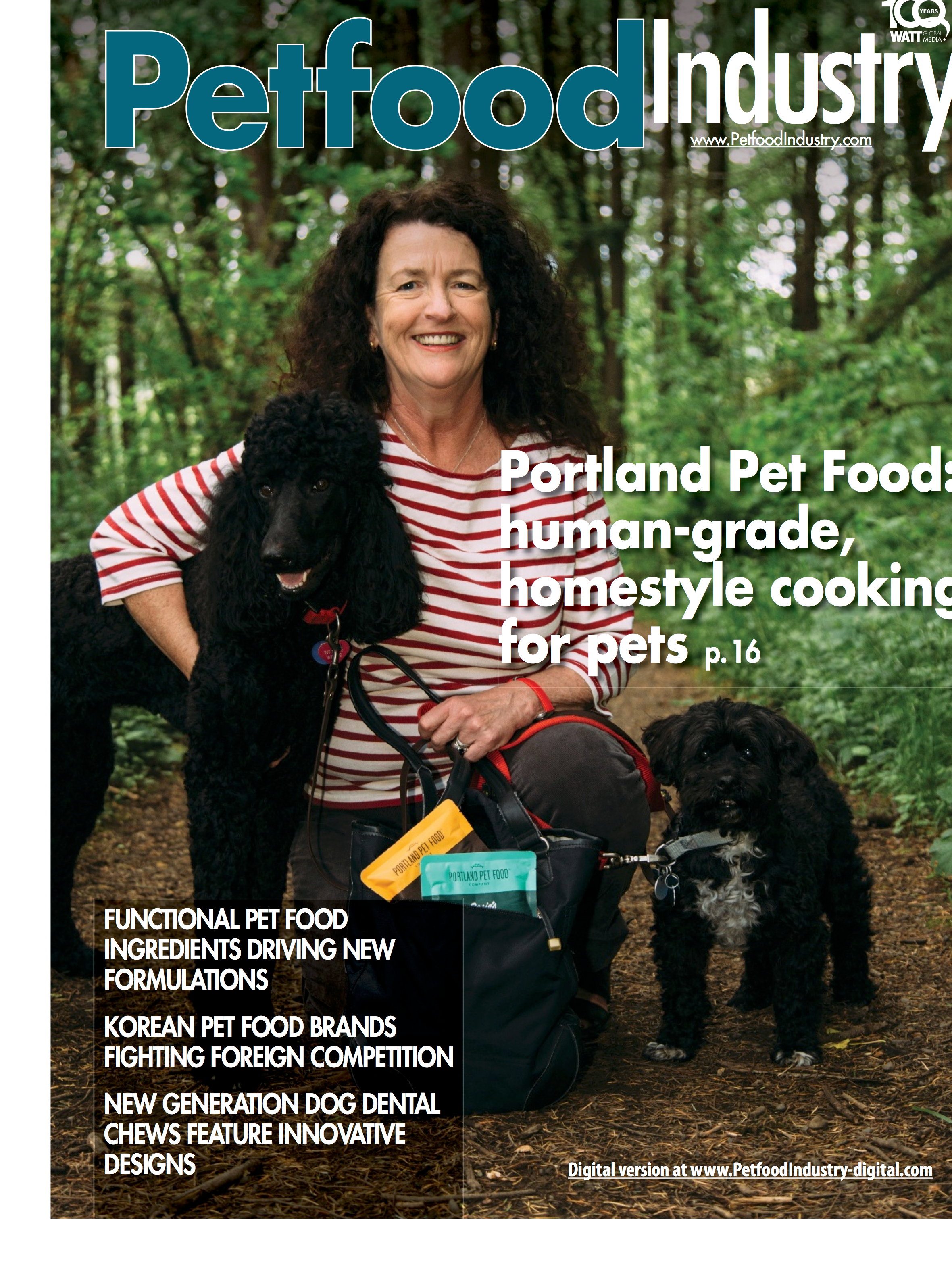 Portland Pet Food Company Makes the Cover of Petfood Industry Magazine!