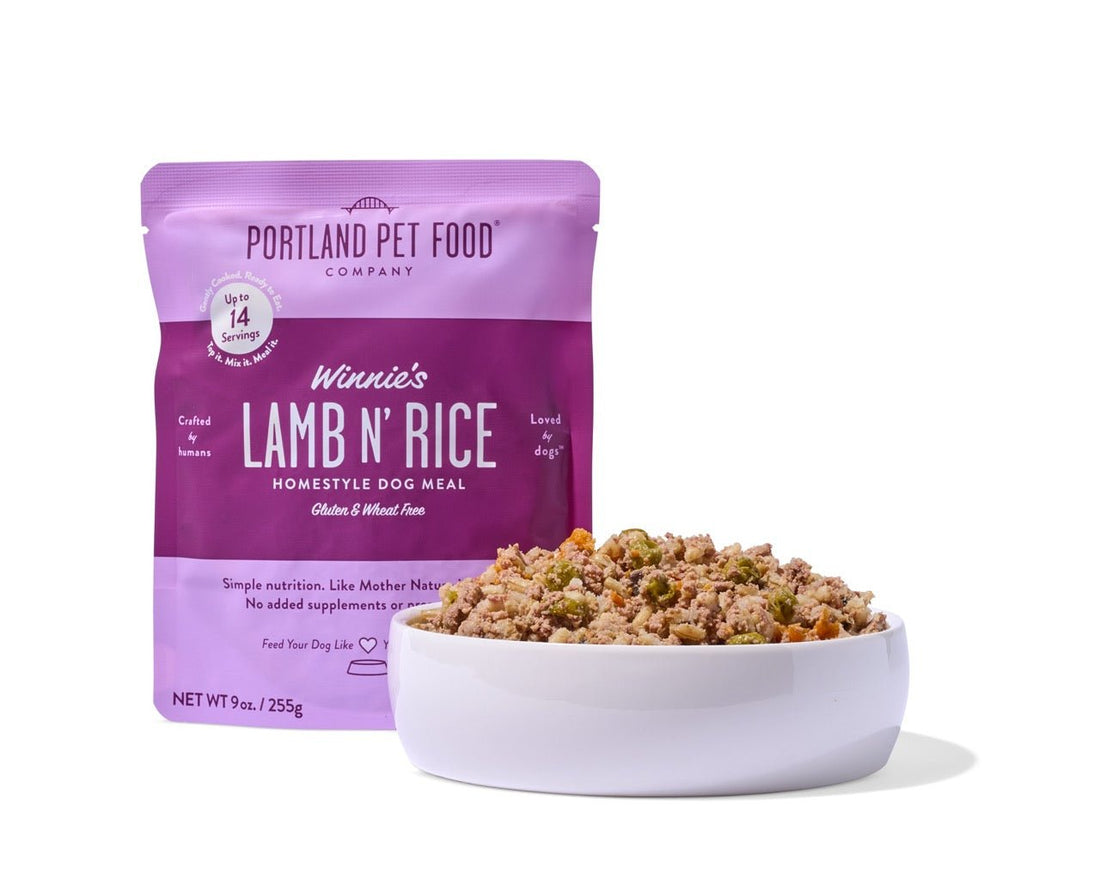 Portland Pet Food Company Launches Winnie's Lamb N' Rice Homestyle Dog Meal - Portland Pet Food Company