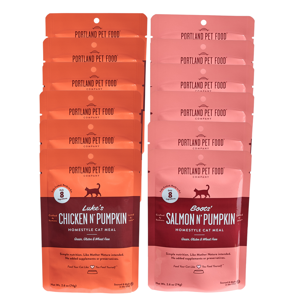 Cat Meal Variety Pack (12 Pouches)