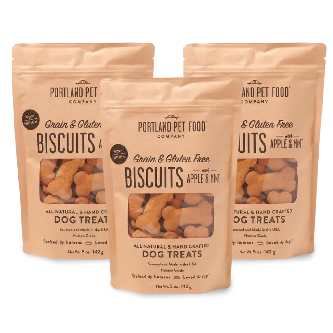 Grain & Gluten-Free Apple & Mint Biscuits