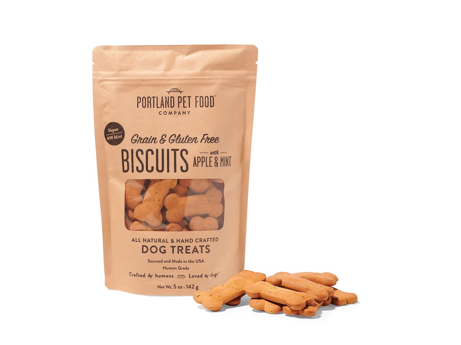 Grain & Gluten - Free Apple & Mint Biscuits - Portland Pet Food Company