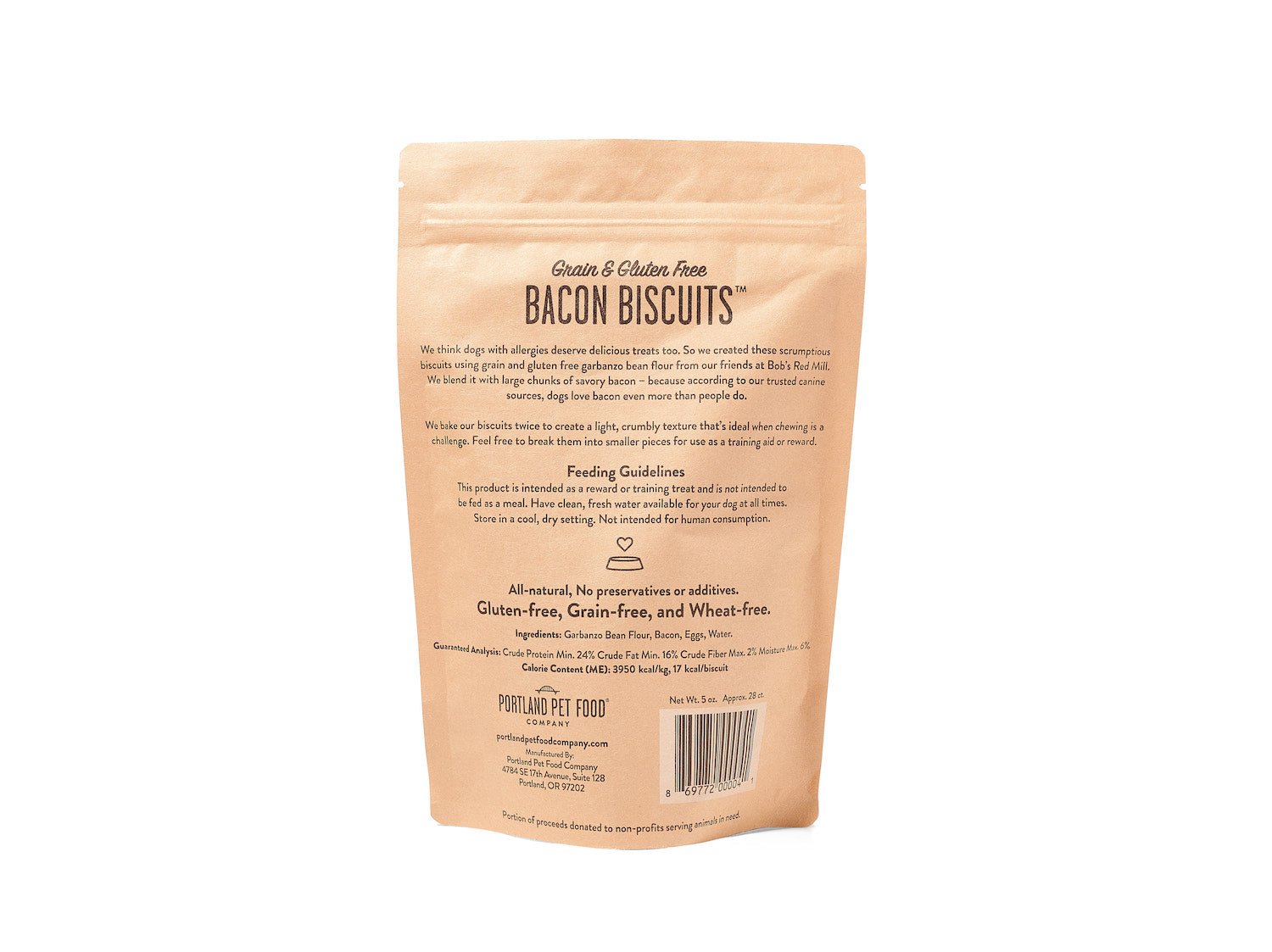 Grain & Gluten - Free Biscuit Pack - Portland Pet Food Company