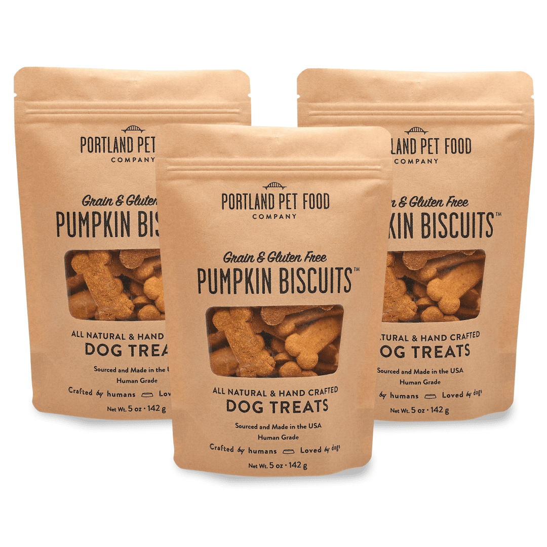 Grain & Gluten - Free Pumpkin Biscuits - Portland Pet Food Company