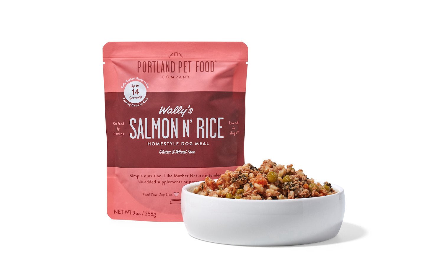 Wally’s Salmon N’ Rice - Portland Pet Food Company