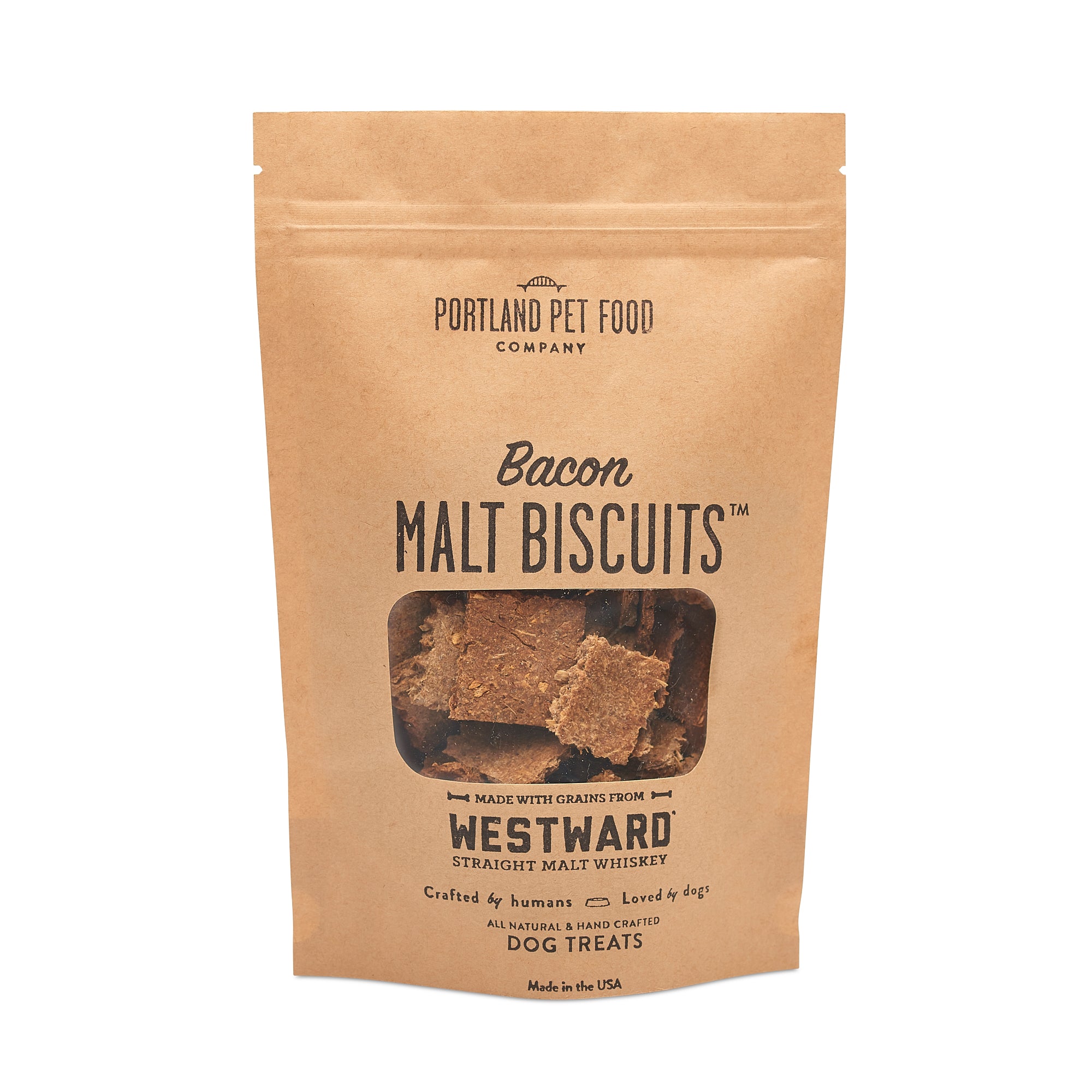 Malt Biscuits with Bacon Dog Treats